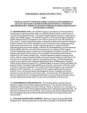 CRITICAL SAFETY ITEMS/NEW SOURCE TESTING (CSI/NST)/PRODUCT QUALITY DEFICIENCY REPORT/SUPPLIER INTERFACE OVERSIGHT PROGRAM/SOURCE APPROVAL REVIEW/COMPONENT BASED MAINTENANCE ENGINEERING SUPPORT