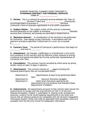 VERMONT MUNICIPAL PLANNING GRANT PROGRAM FY