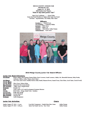 Kick It Up with Junior Fair