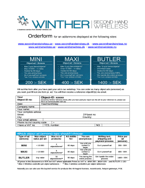 A business service from Winther Wireless AB