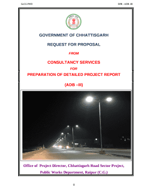PREPARATION OF DETAILED PROJECT REPORT