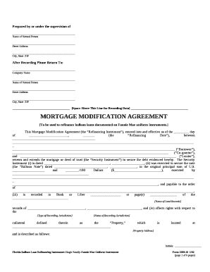 To be used to refinance balloon loans documented on Fannie Mae uniform instruments