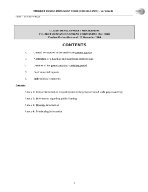 Annex 4:Monitoring Information