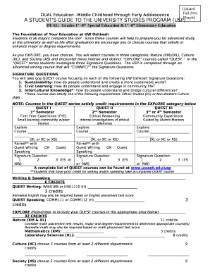 DUAL:Grades 1st -8thSpecial Education & 1st -8th Elementary Education