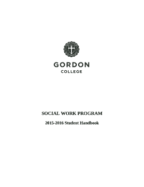 The Bachelors of Arts in Social Work at Gordon College