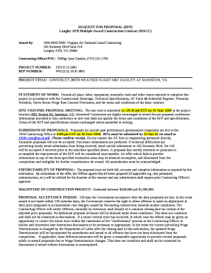 Langley AFB Multiple Award Construction Contract (MACC)