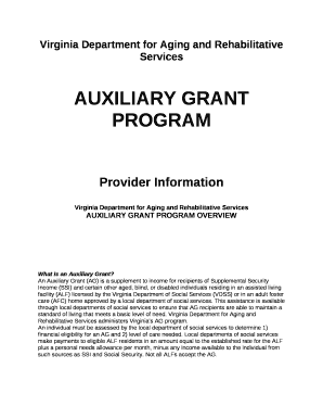 Virginia Department for Aging and Rehabilitative Services