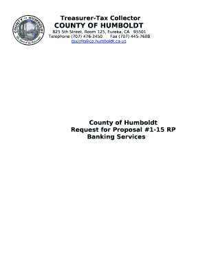Request for Proposal #1-15 RP