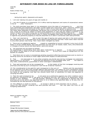 The said premises have been in my possession since the date of conveyance to, and that such ownership and possession has been uninterrupted and continuous, open, notorious, hostile and adverse to all others and exclusive of the right or