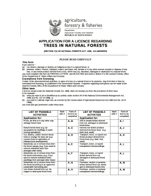 TREES IN NATURAL FORESTS