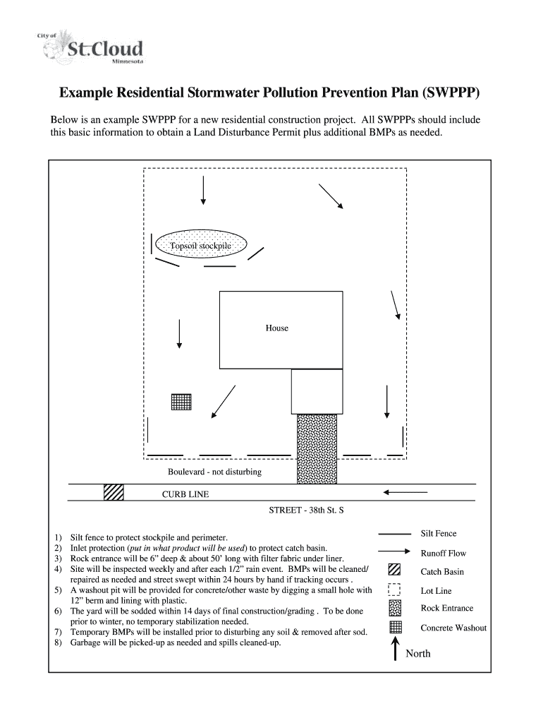 Swppp Example - Fill Online, Printable, Fillable, Blank | pdfFiller