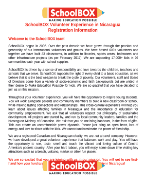 Welcome to the SchoolBOX team