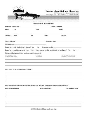 Position(s) Applying ForDate of Application