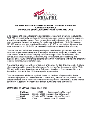 ALABAMA FUTURE BUSINESS LEADERS OF AMERICA-PHI BETA LAMBDA (FBLA-PBL)