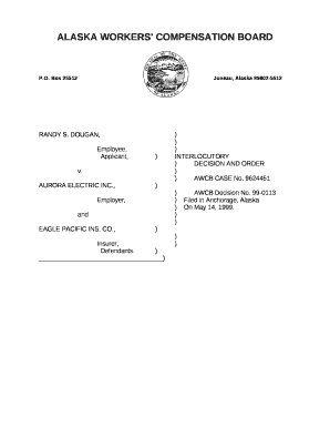 Applicant,)INTERLOCUTORY