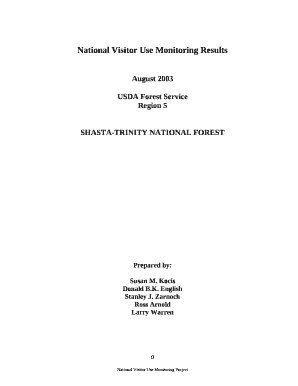 SHASTA-TRINITY NATIONAL FOREST