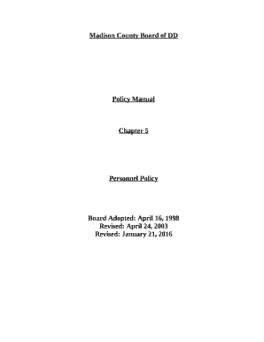 Disclaimer500-1Employee Receipt of Manual500-1