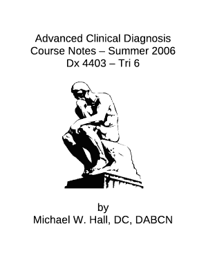 Advanced Clinical Diagnosis