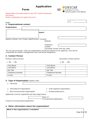 Please follow the instructions in the 2017 Call for Proposals document