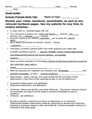 Name: Answer Key Date: Period: mod