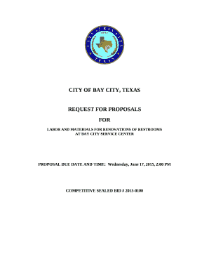 CITY OF BAY CITY, TEXAS