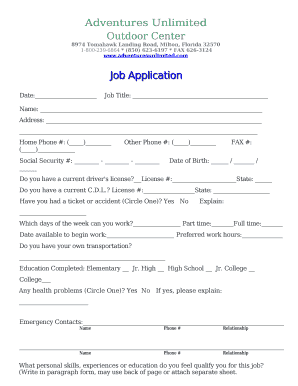 Adventures Unlimited