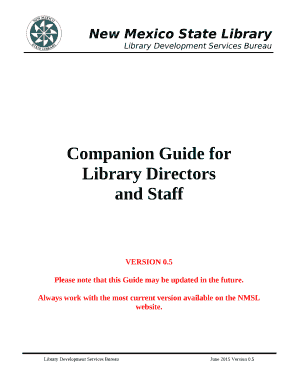 Companion Guide for Library Directors