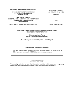 Guide to Meteorological Instruments and Methods of Observation