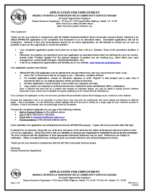 MIDDLE PENINSULA-NORTHERN NECK COMMUNITY SERVICES BOARD
