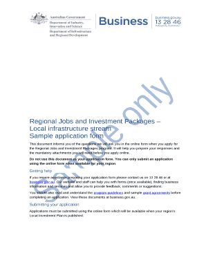 Local infrastructure stream