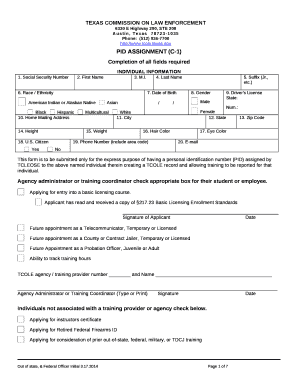 Texas Commission on Law Enforcement Officer ... - tcole - Texas.gov