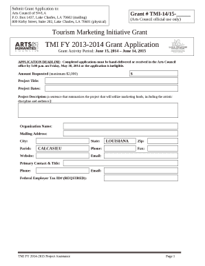 On Friday, May 30, 2014 or the application is ineligible