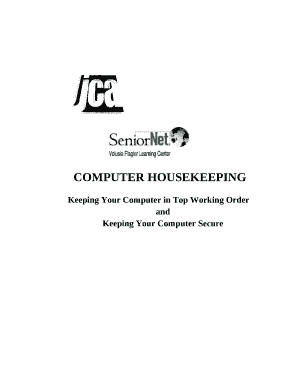 Part IComputer Housekeeping3