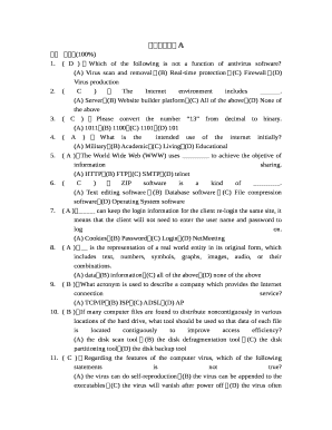 ( D )Which of the following is not a function of antivirus software