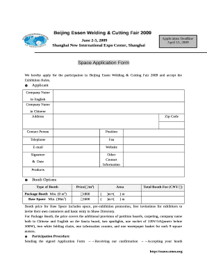 Application Form