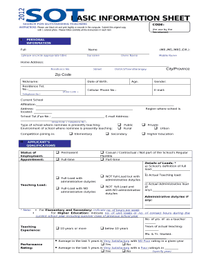 Form preview
