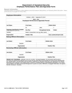 Master Transportation Security Officer (BDO)