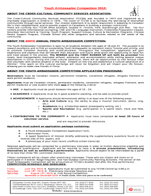 ABOUT THE CROSS-CULTURAL COMMUNITY SERVICES ASSOCIATION:
