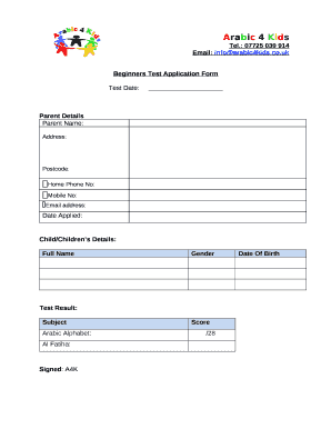 Form preview