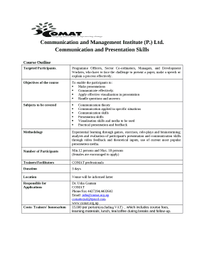 Communication and Management Institute (P