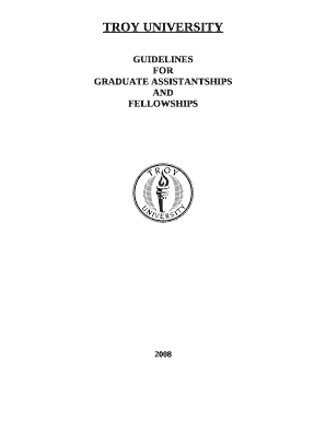 Purpose of Graduate Assistantship/Fellowship Program 1
