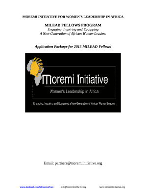 MILEAD FELLOWS PROGRAM