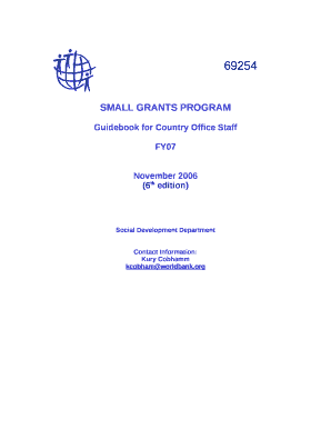 Guidebook for Country Office Staff