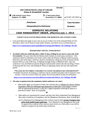 Seventeenth Judicial District, State of Colorado