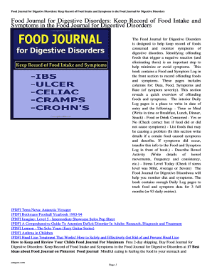 online food journal