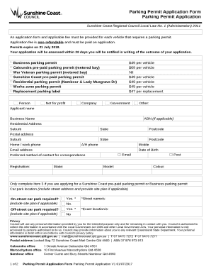 Sunshine Coast Regional Council Local Law No