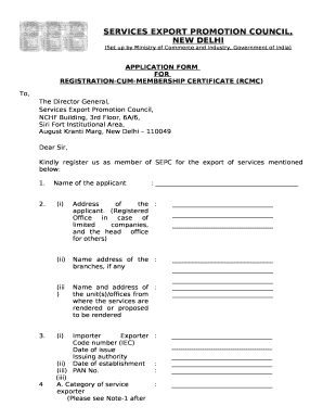 Services Export Promotion Council,