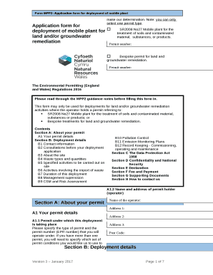 The Environmental Permitting (England and Wales) Regulations 2016