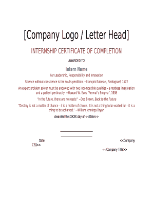 Company Logo / Letter Head