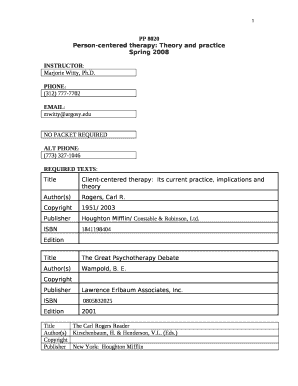 Person-centered therapy: Theory and practice